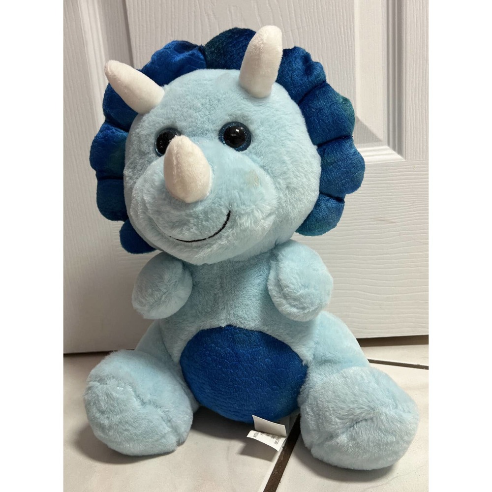 Plush Stuffed Animal Super Soft Cute TRICERATOPS Kelly Toys 12 inches